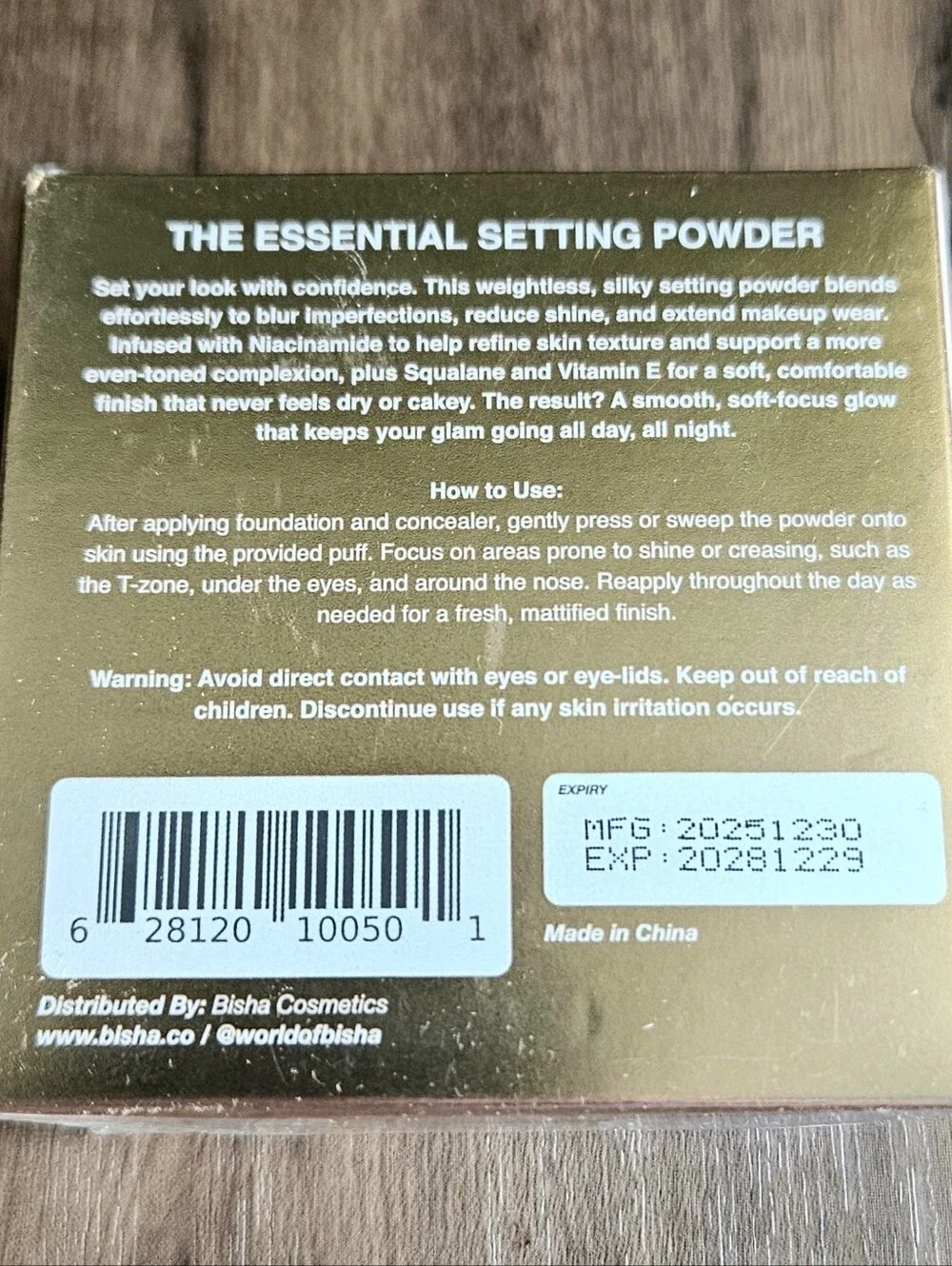 BISHA The Essential Setting Powder Tokyo Translucent NEW MSRP $40